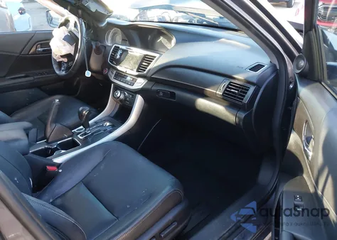 2014 Honda Accord Ex-L from USA, damaged, VIN 1HGCR2F84EA000324